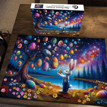 Uovo coniglietto delizioso puzzle puzzle 1000 pezzi
